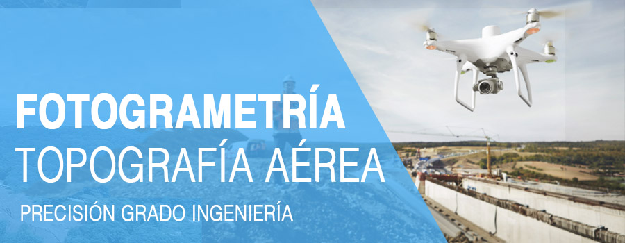 Fotogrametría y topografía con drones